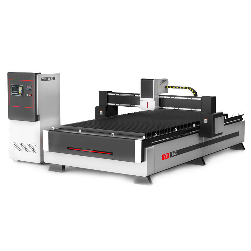 Sac Metal İçin 1000W Fiber Lazer Kesici CNC Lazer Kesim Makinesi